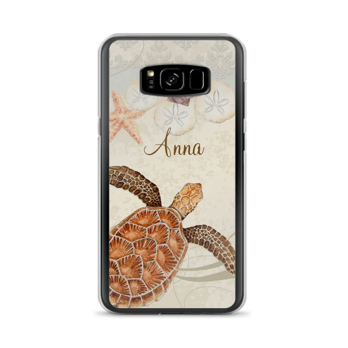 Custom Personalized Sea Turtle Phone Case - Best Gift For Turtle Lover's - Case For iPhone, Samsung and Xiaomi - DTJ0EN