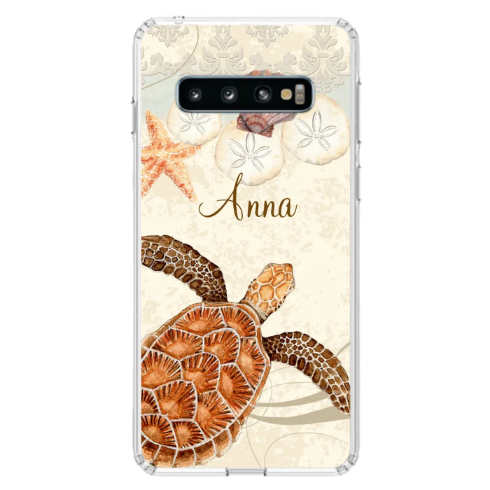 Custom Personalized Sea Turtle Phone Case - Best Gift For Turtle Lover's - Case For iPhone, Samsung and Xiaomi - DTJ0EN