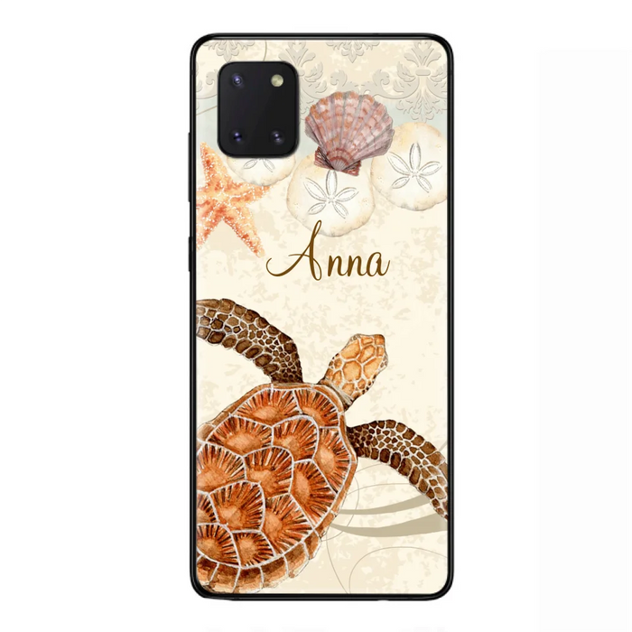 Custom Personalized Sea Turtle Phone Case - Best Gift For Turtle Lover's - Case For iPhone, Samsung and Xiaomi - DTJ0EN