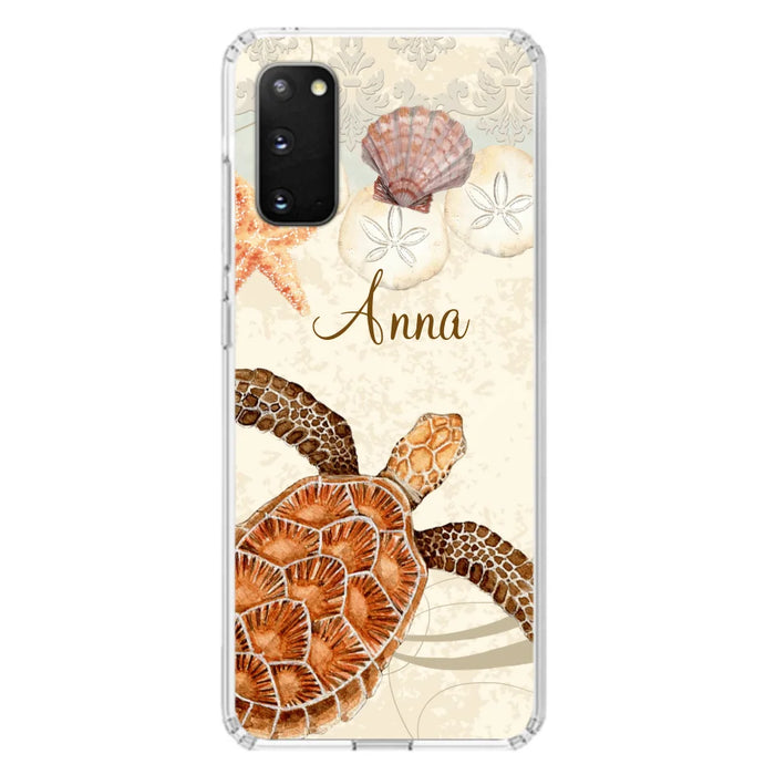 Custom Personalized Sea Turtle Phone Case - Best Gift For Turtle Lover's - Case For iPhone, Samsung and Xiaomi - DTJ0EN