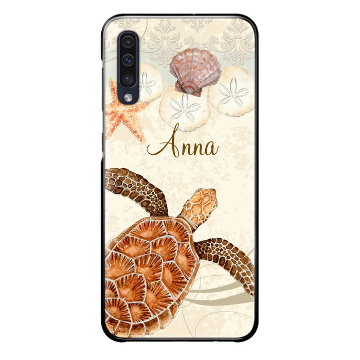 Custom Personalized Sea Turtle Phone Case - Best Gift For Turtle Lover's - Case For iPhone, Samsung and Xiaomi - DTJ0EN