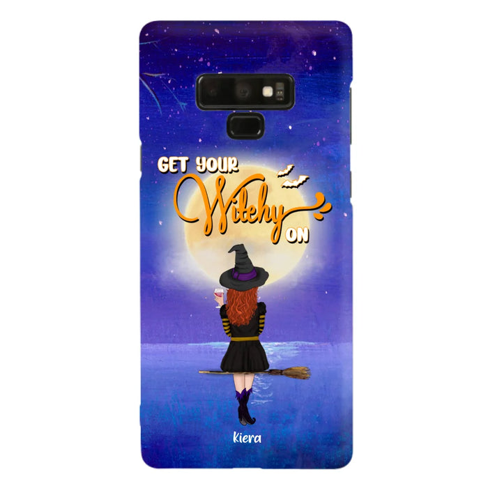 Custom Personalized Witchy Phone Case - Up to 4 Witches- Get Your Witchy On - Phone Case For iPhone, Samsung - OCEL9Z