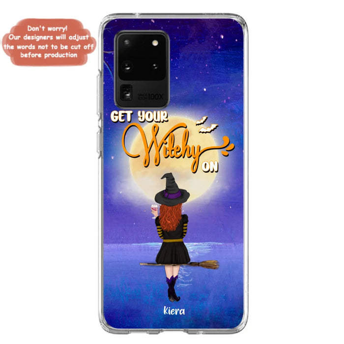 Custom Personalized Witchy Phone Case - Up to 4 Witches- Get Your Witchy On - Phone Case For iPhone, Samsung - OCEL9Z