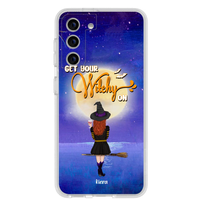 Custom Personalized Witchy Phone Case - Up to 4 Witches- Get Your Witchy On - Phone Case For iPhone, Samsung - OCEL9Z