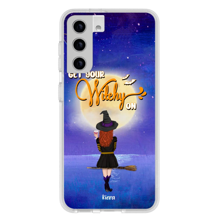 Custom Personalized Witchy Phone Case - Up to 4 Witches- Get Your Witchy On - Phone Case For iPhone, Samsung - OCEL9Z