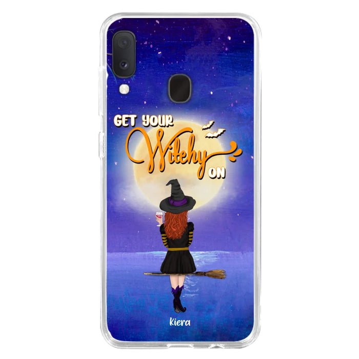 Custom Personalized Witchy Phone Case - Up to 4 Witches- Get Your Witchy On - Phone Case For iPhone, Samsung - OCEL9Z