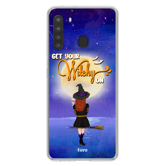 Custom Personalized Witchy Phone Case - Up to 4 Witches- Get Your Witchy On - Phone Case For iPhone, Samsung - OCEL9Z