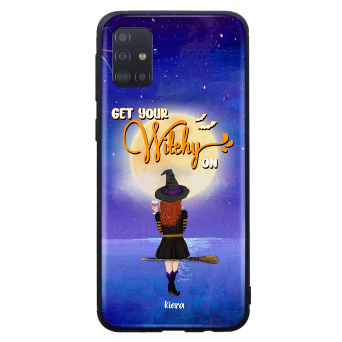 Custom Personalized Witchy Phone Case - Up to 4 Witches- Get Your Witchy On - Phone Case For iPhone, Samsung - OCEL9Z