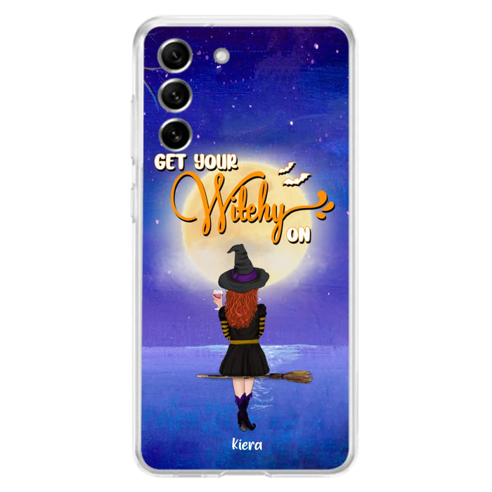 Custom Personalized Witchy Phone Case - Up to 4 Witches- Get Your Witchy On - Phone Case For iPhone, Samsung - OCEL9Z