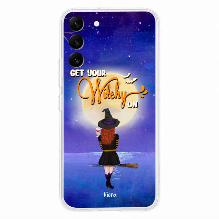 Custom Personalized Witchy Phone Case - Up to 4 Witches- Get Your Witchy On - Phone Case For iPhone, Samsung - OCEL9Z