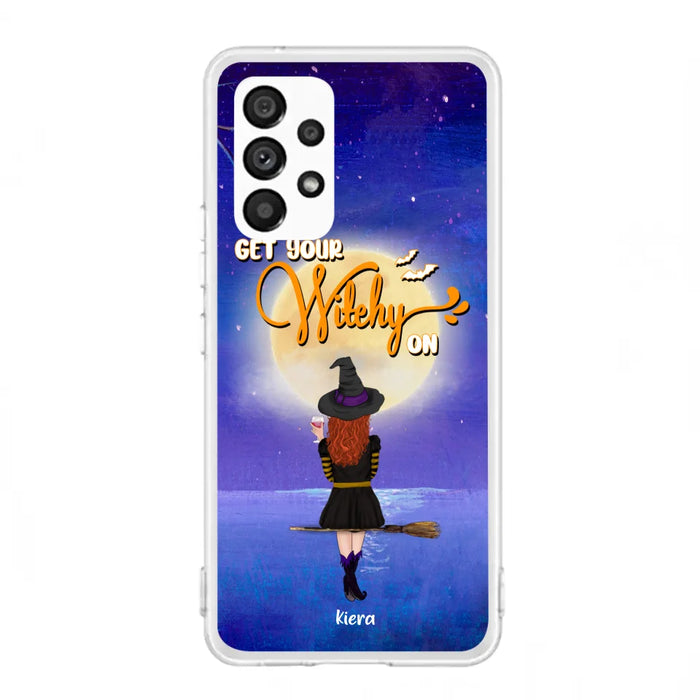 Custom Personalized Witchy Phone Case - Up to 4 Witches- Get Your Witchy On - Phone Case For iPhone, Samsung - OCEL9Z