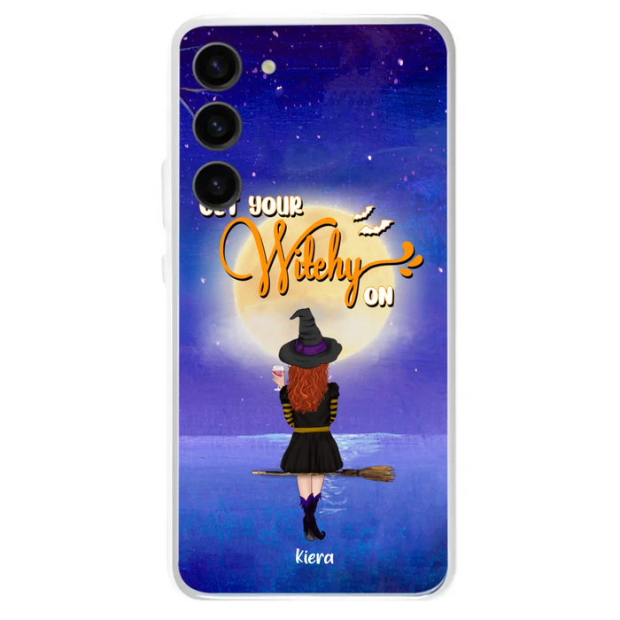 Custom Personalized Witchy Phone Case - Up to 4 Witches- Get Your Witchy On - Phone Case For iPhone, Samsung - OCEL9Z