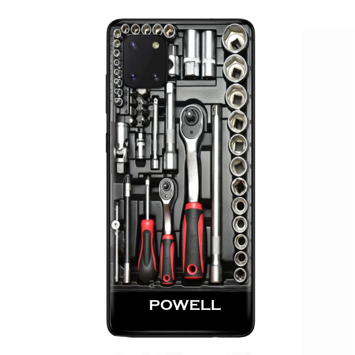 Custom Personalized Mechanic Toolbox Phone Case - Case For iPhone, Samsung And Xiaomi - RCT18X