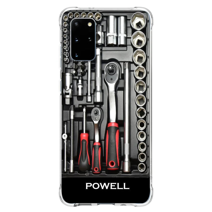 Custom Personalized Mechanic Toolbox Phone Case - Case For iPhone, Samsung And Xiaomi - RCT18X