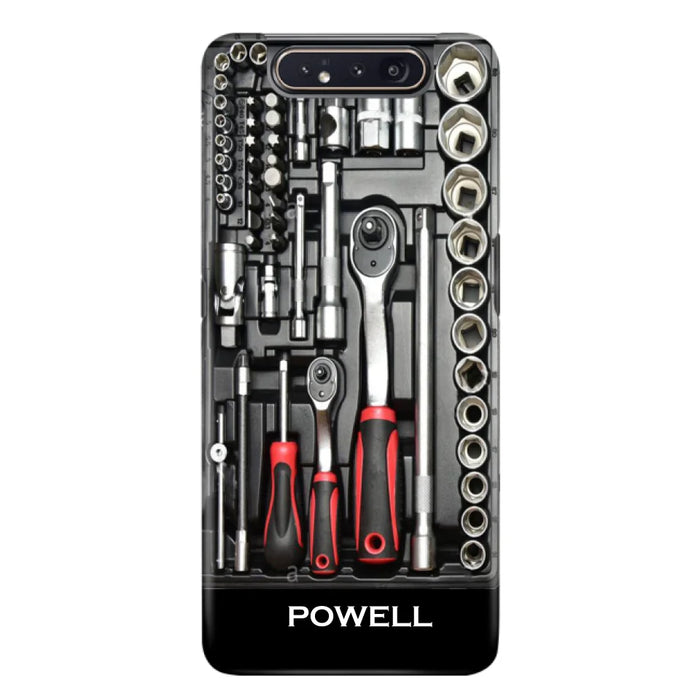 Custom Personalized Mechanic Toolbox Phone Case - Case For iPhone, Samsung And Xiaomi - RCT18X