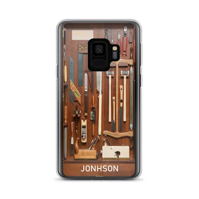 Custom Personalized Carpenter Toolbox Phone Case - Case For iPhone, Samsung And Xiaomi - J59VWE