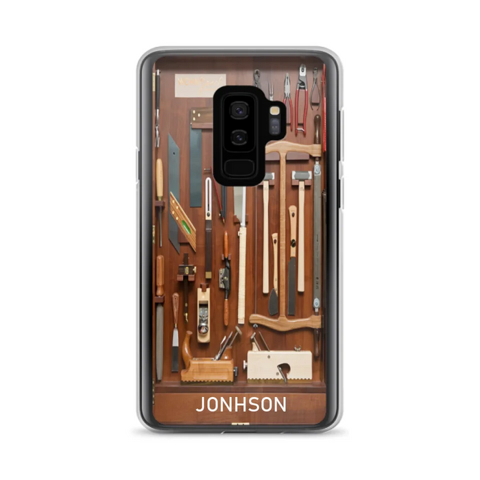 Custom Personalized Carpenter Toolbox Phone Case - Case For iPhone, Samsung And Xiaomi - J59VWE