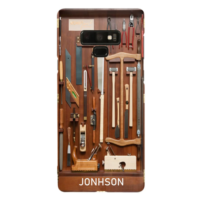 Custom Personalized Carpenter Toolbox Phone Case - Case For iPhone, Samsung And Xiaomi - J59VWE