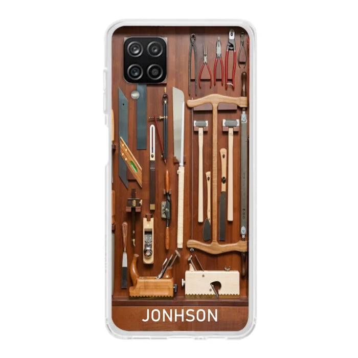 Custom Personalized Carpenter Toolbox Phone Case - Case For iPhone, Samsung And Xiaomi - J59VWE