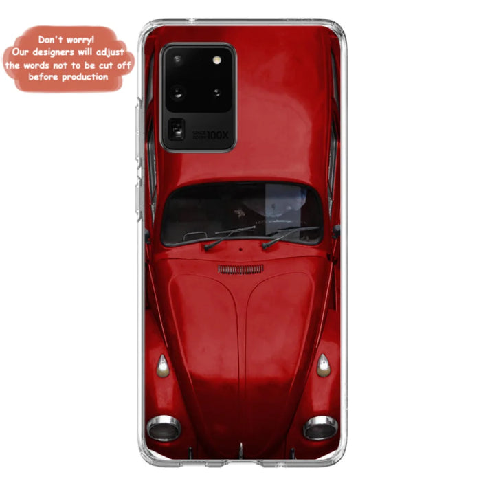 Custom Personalized Sport Car Phone Case - Gift Idea For Sport Car Lovers - Case For iPhone, Samsung and Xiaomi - E4X7KB