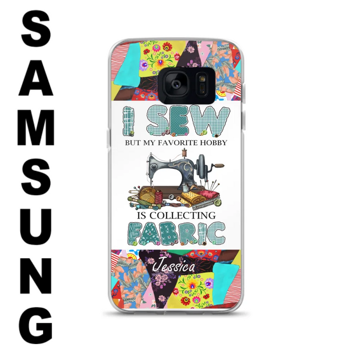 Custom Personalized Sewing Machine Phone Case - Gift Idea For Sewing Lovers - Case For iPhone, Samsung and Xiaomi - 8WU8I3