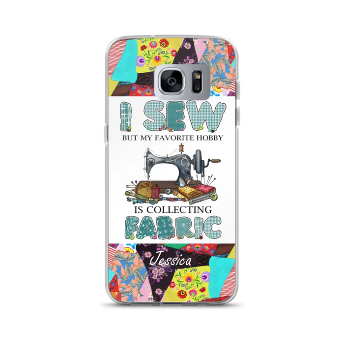 Custom Personalized Sewing Machine Phone Case - Gift Idea For Sewing Lovers - Case For iPhone, Samsung and Xiaomi - 8WU8I3