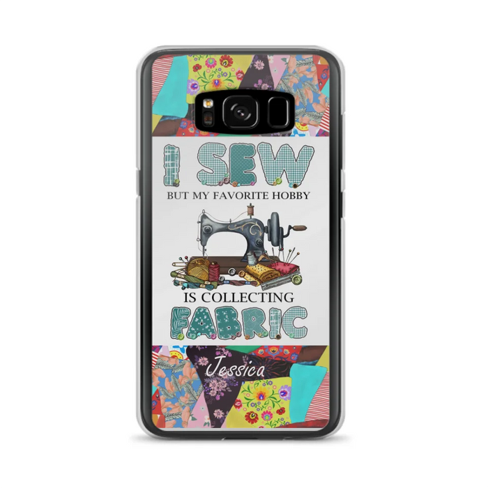 Custom Personalized Sewing Machine Phone Case - Gift Idea For Sewing Lovers - Case For iPhone, Samsung and Xiaomi - 8WU8I3