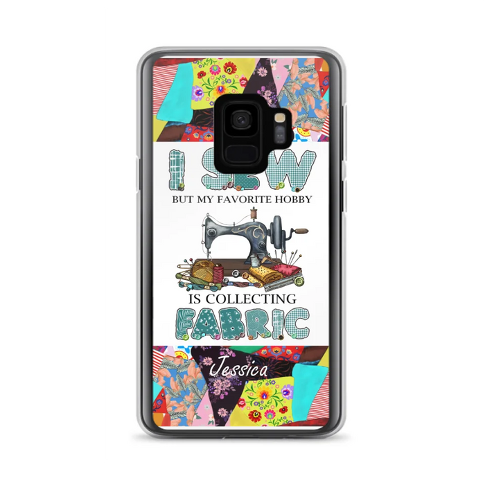 Custom Personalized Sewing Machine Phone Case - Gift Idea For Sewing Lovers - Case For iPhone, Samsung and Xiaomi - 8WU8I3