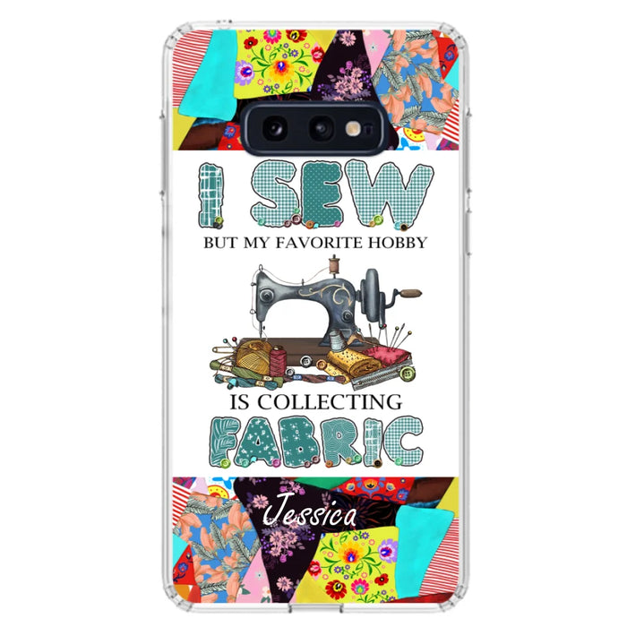 Custom Personalized Sewing Machine Phone Case - Gift Idea For Sewing Lovers - Case For iPhone, Samsung and Xiaomi - 8WU8I3