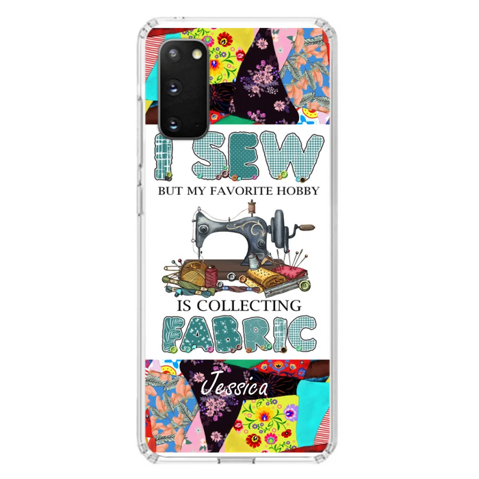 Custom Personalized Sewing Machine Phone Case - Gift Idea For Sewing Lovers - Case For iPhone, Samsung and Xiaomi - 8WU8I3