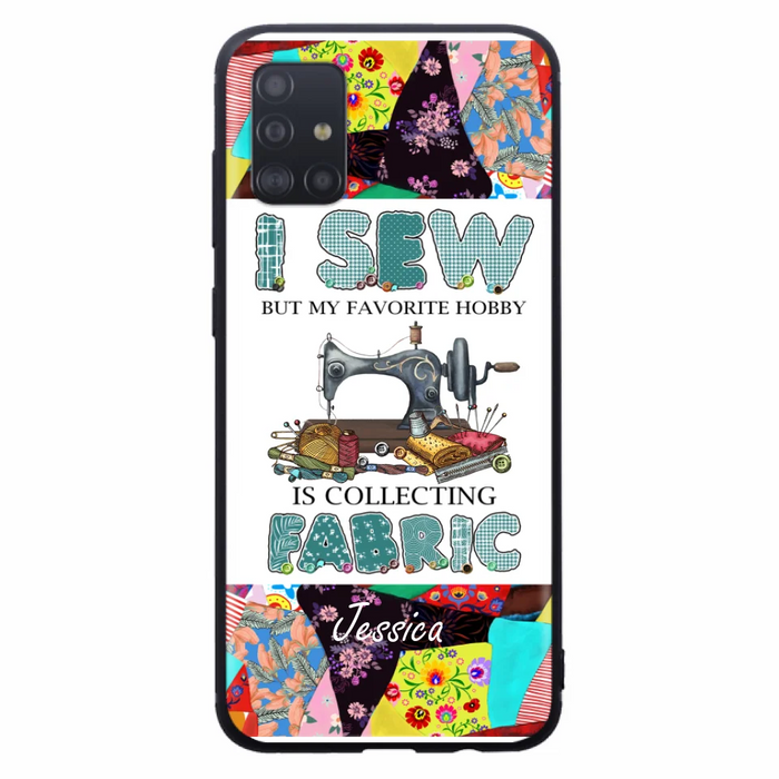 Custom Personalized Sewing Machine Phone Case - Gift Idea For Sewing Lovers - Case For iPhone, Samsung and Xiaomi - 8WU8I3