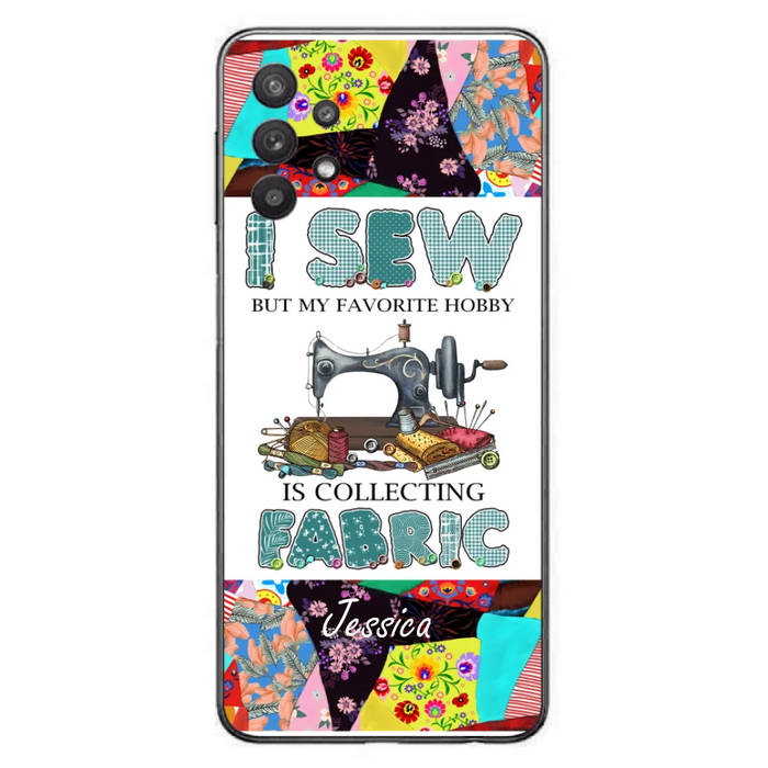 Custom Personalized Sewing Machine Phone Case - Gift Idea For Sewing Lovers - Case For iPhone, Samsung and Xiaomi - 8WU8I3