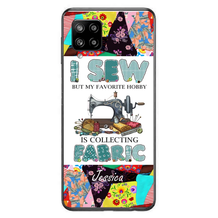 Custom Personalized Sewing Machine Phone Case - Gift Idea For Sewing Lovers - Case For iPhone, Samsung and Xiaomi - 8WU8I3