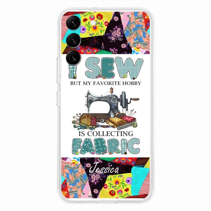 Custom Personalized Sewing Machine Phone Case - Gift Idea For Sewing Lovers - Case For iPhone, Samsung and Xiaomi - 8WU8I3