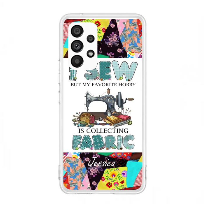 Custom Personalized Sewing Machine Phone Case - Gift Idea For Sewing Lovers - Case For iPhone, Samsung and Xiaomi - 8WU8I3