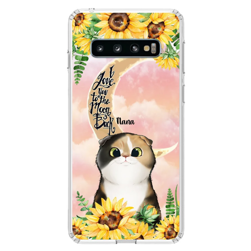Custom Personalized Cat Phone Case - Best Gift Idea For Cat Lovers With Upto 7 Cats - Case For iPhone, Samsung and Xiaomi