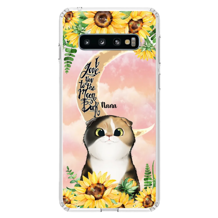 Custom Personalized Cat Phone Case - Best Gift Idea For Cat Lovers With Upto 7 Cats - Case For iPhone, Samsung and Xiaomi