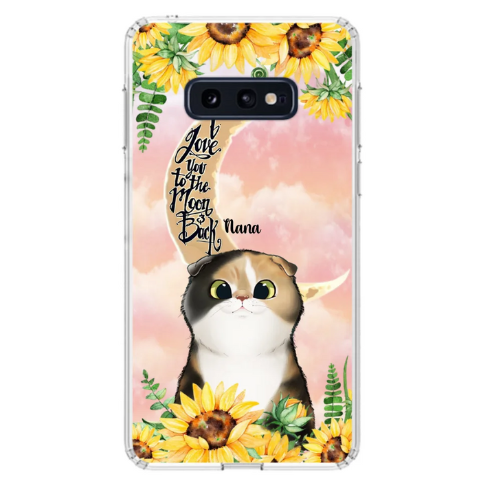 Custom Personalized Cat Phone Case - Best Gift Idea For Cat Lovers With Upto 7 Cats - Case For iPhone, Samsung and Xiaomi