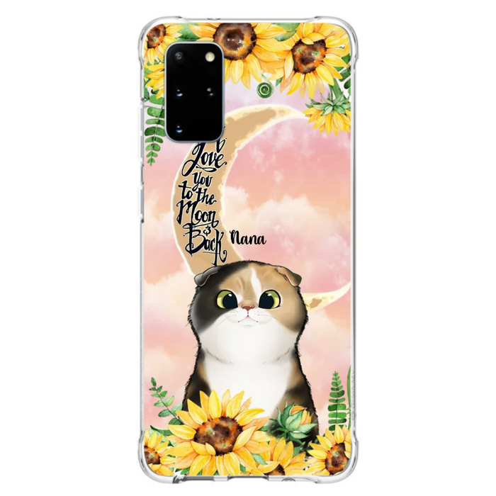 Custom Personalized Cat Phone Case - Best Gift Idea For Cat Lovers With Upto 7 Cats - Case For iPhone, Samsung and Xiaomi