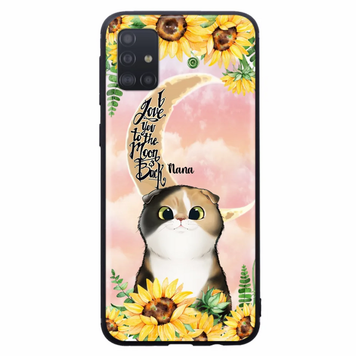 Custom Personalized Cat Phone Case - Best Gift Idea For Cat Lovers With Upto 7 Cats - Case For iPhone, Samsung and Xiaomi