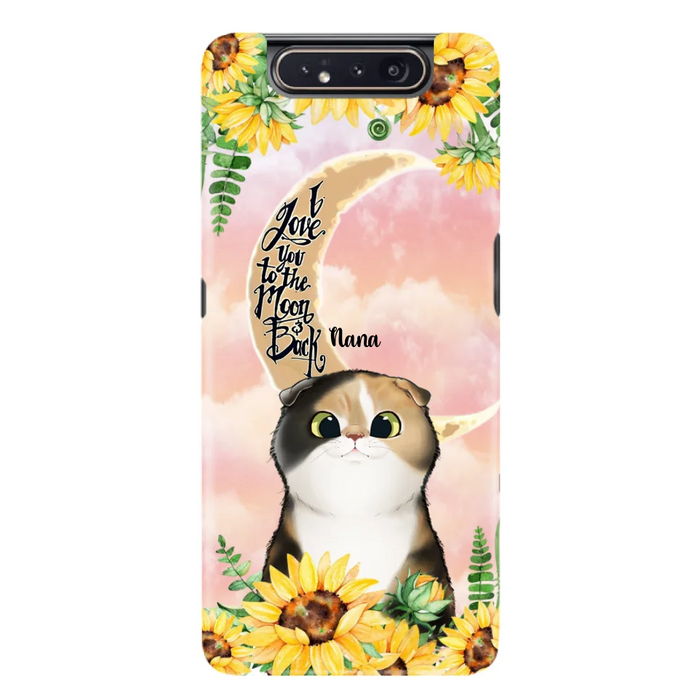 Custom Personalized Cat Phone Case - Best Gift Idea For Cat Lovers With Upto 7 Cats - Case For iPhone, Samsung and Xiaomi