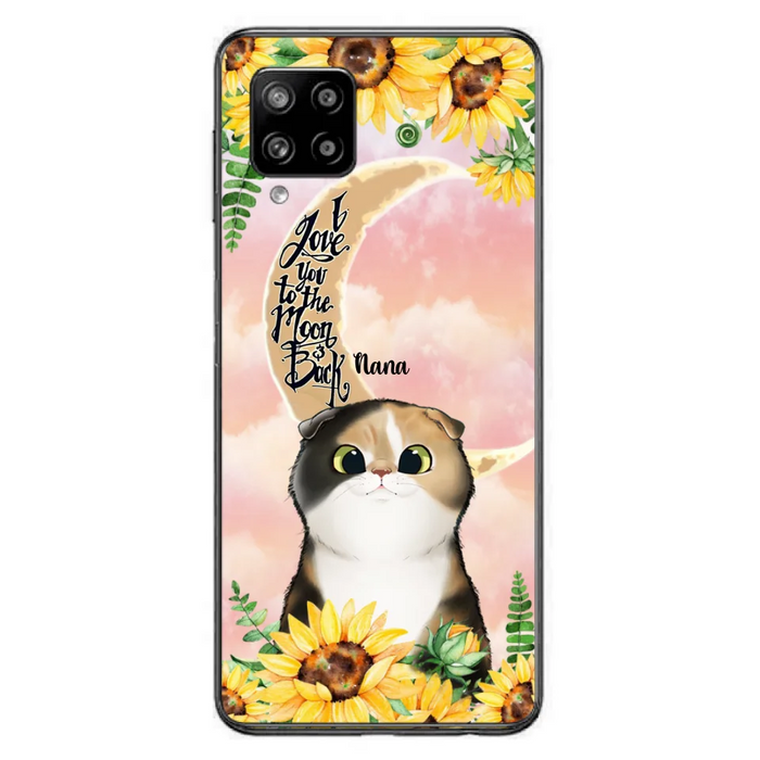 Custom Personalized Cat Phone Case - Best Gift Idea For Cat Lovers With Upto 7 Cats - Case For iPhone, Samsung and Xiaomi