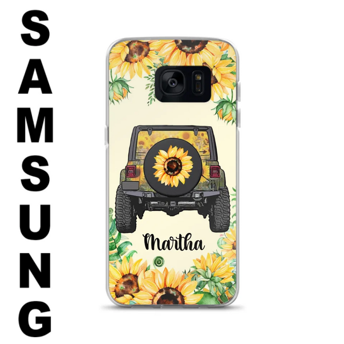 Custom Personalized Off-road Car Phone Case - Best Gift Idea For Off-road Lovers - Case For iPhone, Samsung and Xiaomi