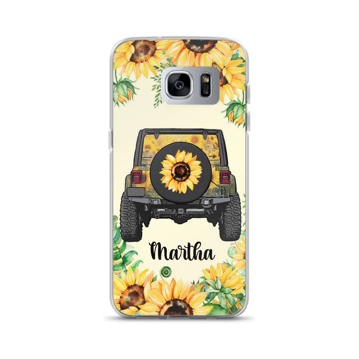 Custom Personalized Off-road Car Phone Case - Best Gift Idea For Off-road Lovers - Case For iPhone, Samsung and Xiaomi