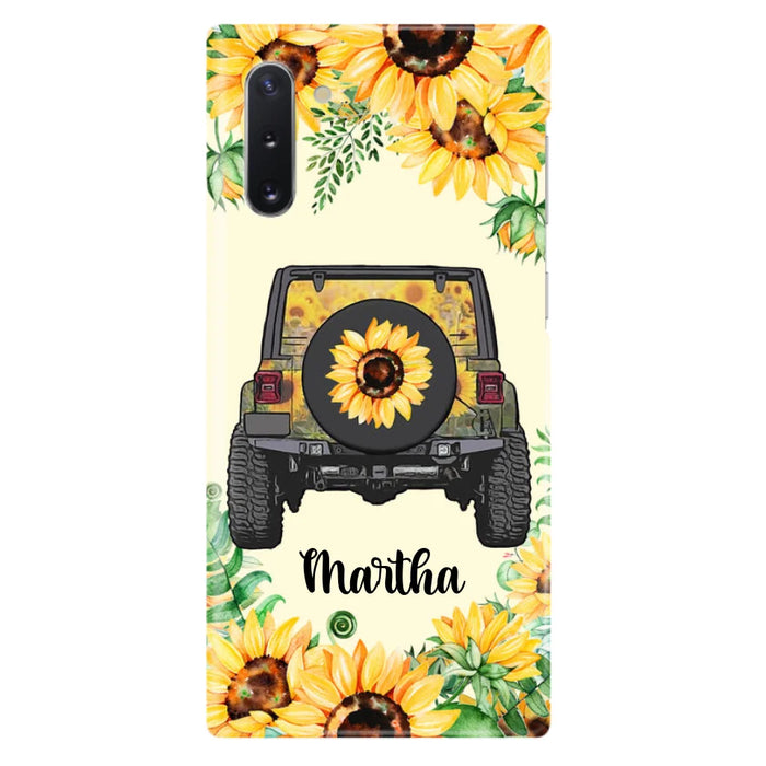 Custom Personalized Off-road Car Phone Case - Best Gift Idea For Off-road Lovers - Case For iPhone, Samsung and Xiaomi