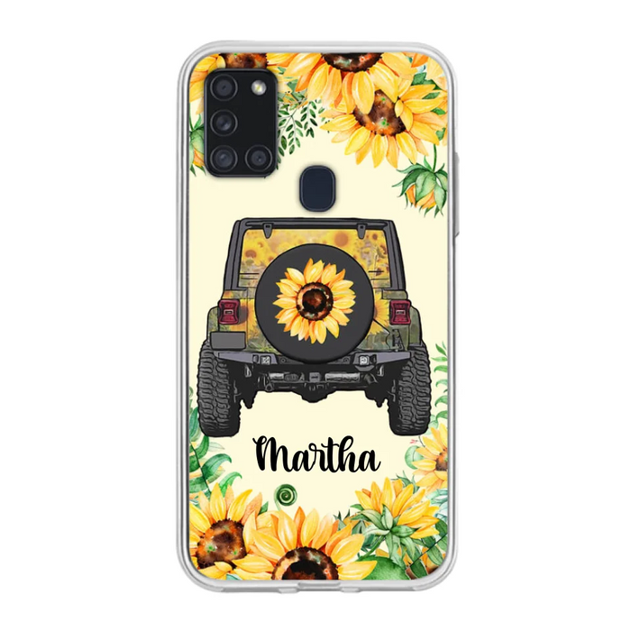 Custom Personalized Off-road Car Phone Case - Best Gift Idea For Off-road Lovers - Case For iPhone, Samsung and Xiaomi