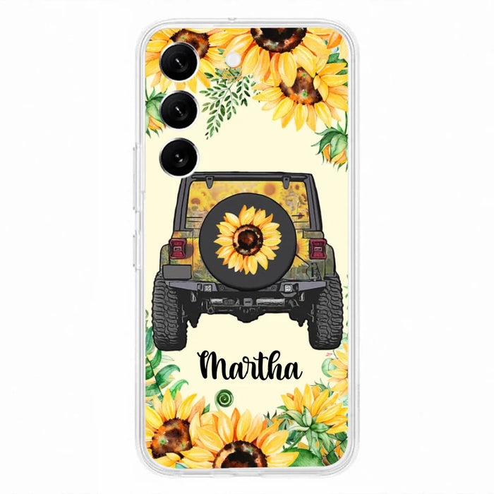 Custom Personalized Off-road Car Phone Case - Best Gift Idea For Off-road Lovers - Case For iPhone, Samsung and Xiaomi