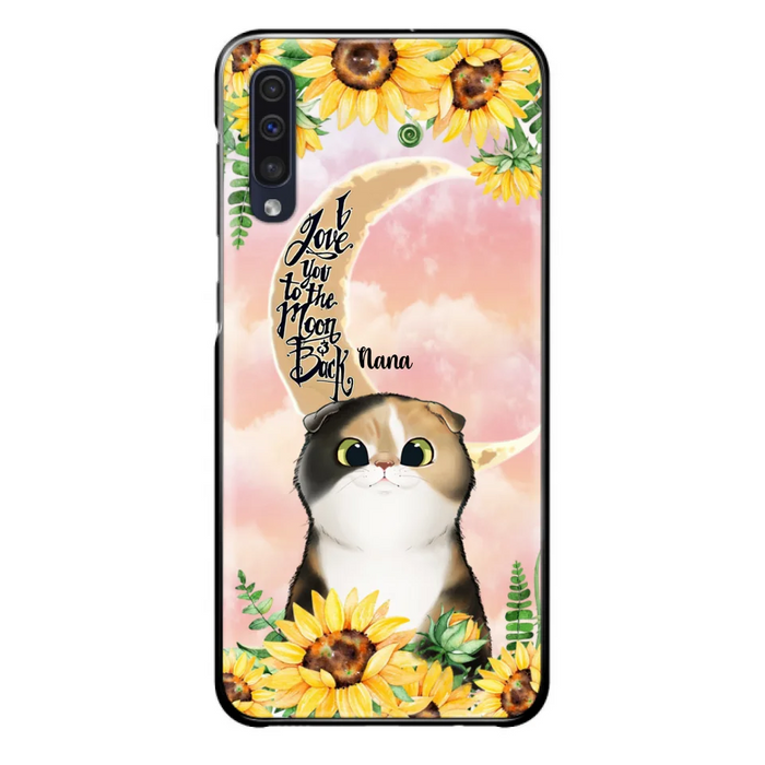 Custom Personalized Cat Phone Case - Best Gift Idea For Cat Lovers With Upto 7 Cats - Case For iPhone, Samsung and Xiaomi