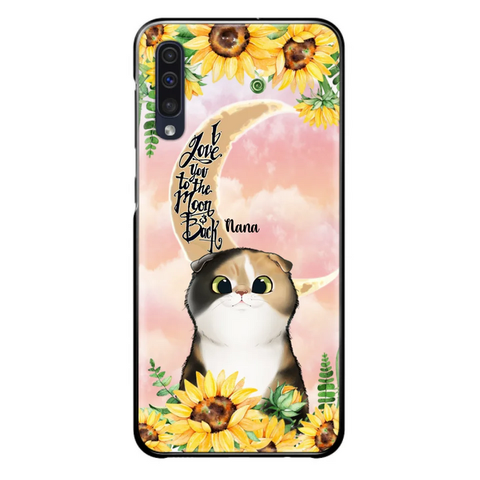 Custom Personalized Cat Phone Case - Best Gift Idea For Cat Lovers With Upto 7 Cats - Case For iPhone, Samsung and Xiaomi