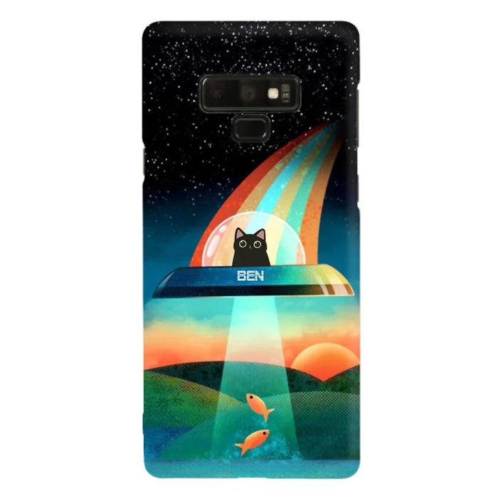 Custom Personalized Cat Phone Case - Gift For Cat Lovers - Case For iPhone, Samsung and Xiaomi with up to 3 Cats - EHTD0U